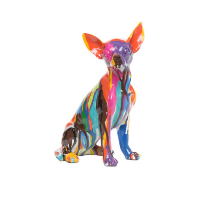 Graffiti Chihuahua - 10" tall
