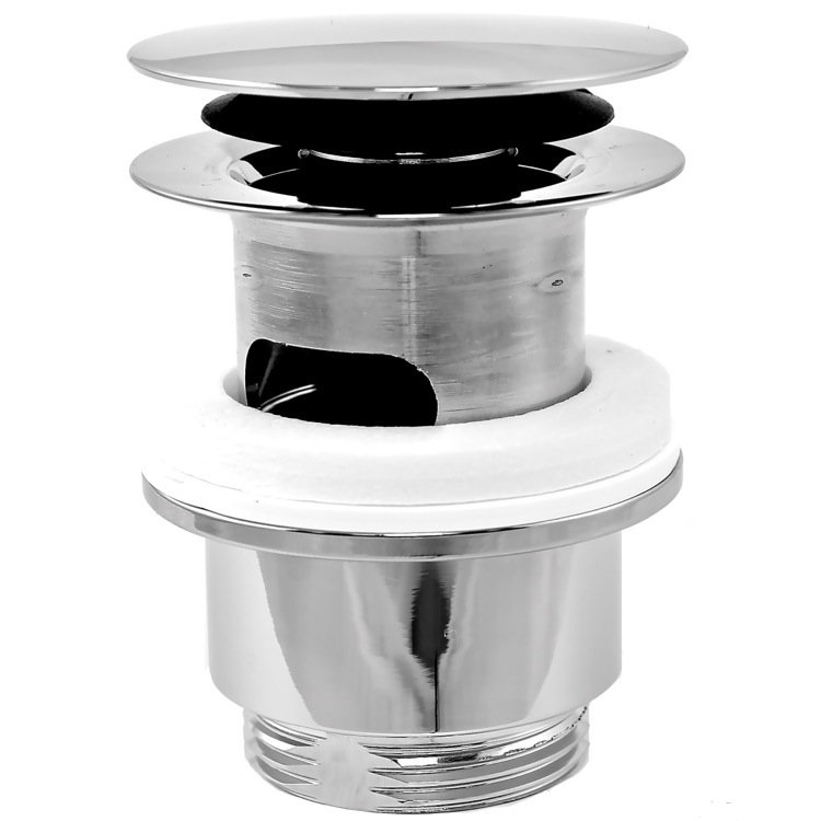 Fima By Nameeks Click Clack 2 67 Pop Up Bathroom Sink Drain With Click Clack 2 67 Pop Up Bathroom Sink Drain With Overflow