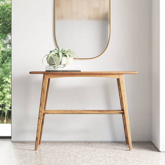 Laurence Solid Wood Console Table Reviews Allmodern