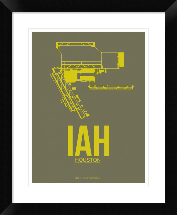 Naxart Iah Houston Airport 2 Framed Graphic Art Print Wayfair,Simple Pirate Ship Side View