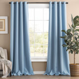 Dark Blue Velvet Curtains Wayfair Ca