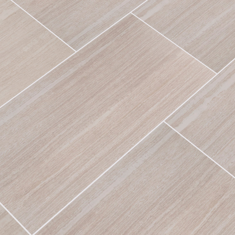 Blanco MSI NORI1224 Orion 12/" x 24/" Rectangle Floor Tile Matte