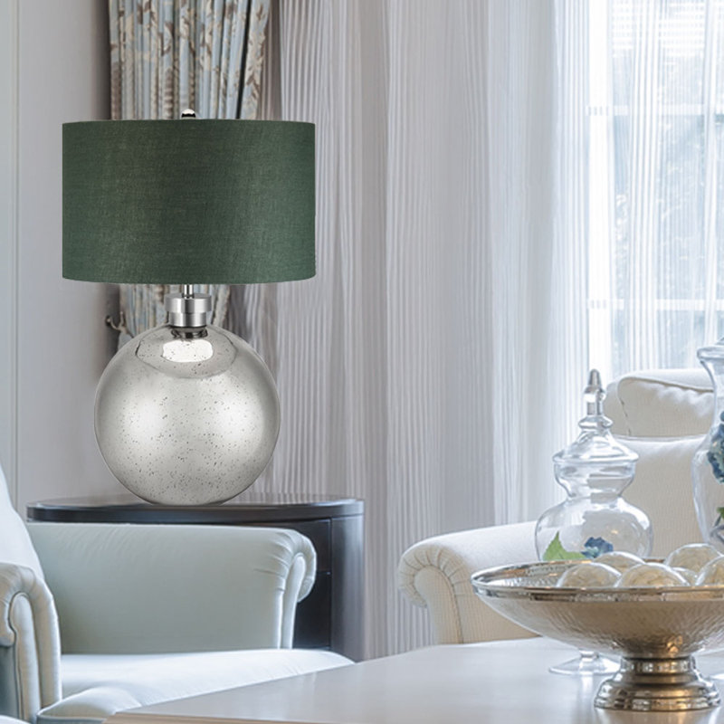 silver table lamps living room