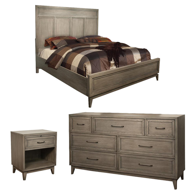 Greyleigh™ Karson Standard Solid Wood Configurable Bedroom Set