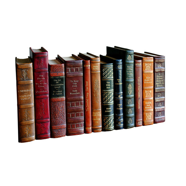 Sarreid Ltd 12 Piece Rebound Decorative Book Set Reviews Perigold As a former teacher this was something i encountered alot. perigold