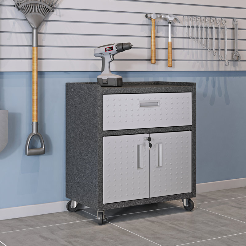Wfx Utility 31 H X 30 W X 18 D Garage Mobile Storage Cabinet
