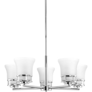 Go to store & view more images Tashina 5-Light Shaded Chandelier by Red Barrel Studio