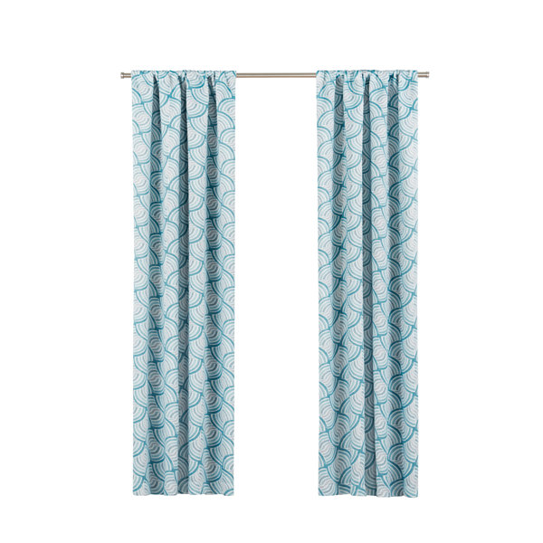 Teal Patterned Curtains Wayfair Search Results For Teal Patterned Curtains