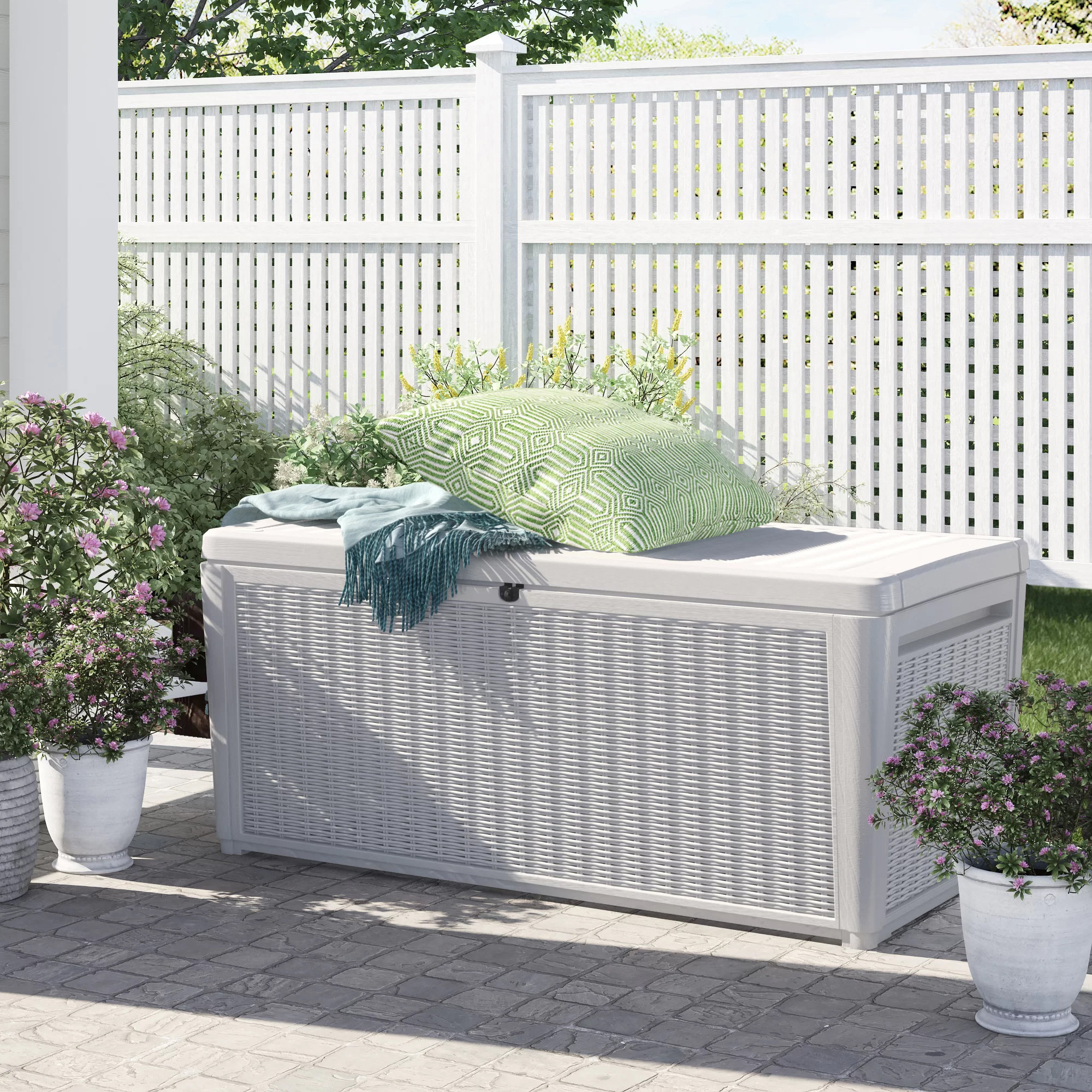 Coldfield 9 Gallon Resin Deck Box Coldfield 9 Gallon Resin Deck Box