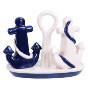 Farnam Salt and Pepper Shakers Set with Stand