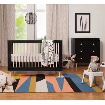 wood crib set