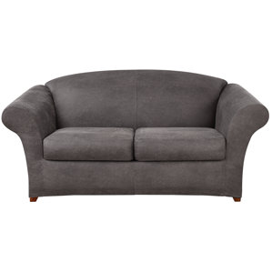 Ultimate Stretch Box Cushion Loveseat Slipcover by Sure Fit