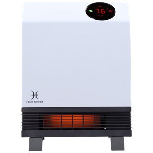 Bathroom Infrared E Heaters You Ll Love Wayfair Wave 1 000 Watt Electric Infrared Wall Mounted Heater