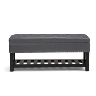 Go to store & view more images Charlton Home Burwell Faux Leather Storage Bench