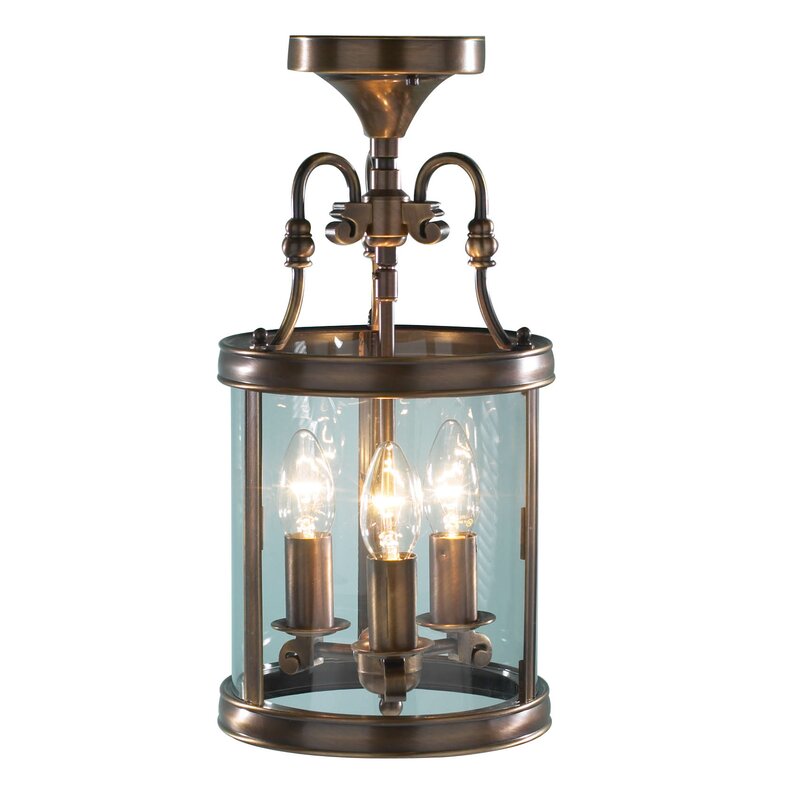 Astoria Grand Hartford 3 Light Lantern Pendant Reviews Wayfair