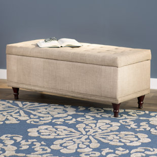 Go to store & view more images Three Posts Southampton Upholstered Storage Bench