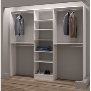 Closet Systems Organizers You Ll Love Wayfair Demure Design 93 W Closet System