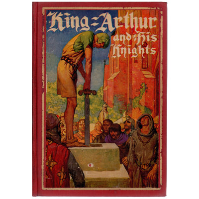 Authentic Decorative Books Collectible Childrens 1927 King Arthur and His Knights by arranged Elizabeth Lodor Merchant Booth Williams Authentic Decorative Books Collectible Childrens 1927 King Arthur and His Knights by arranged Elizabeth Lodor Merchant Booth Williams