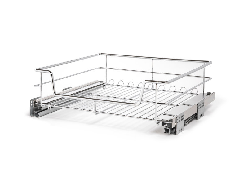 Cabinet Organization Pull Out Pantry Organizer Size: 6.9" H x 24" W x 17.9" D