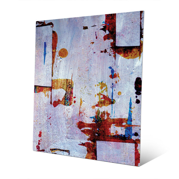 Click Wall Art Poorly Constructed Windows Abstract Painting