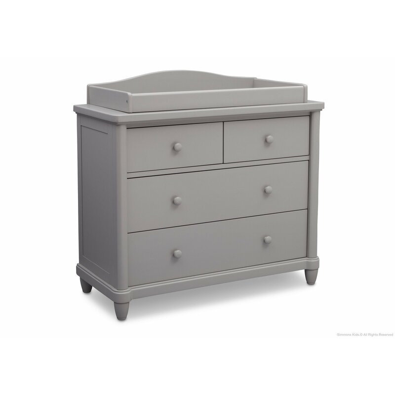 simmons kids changing table
