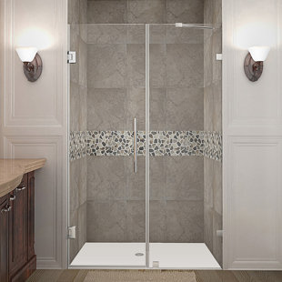 48 Inch Frameless Shower Door Wayfair Quickview