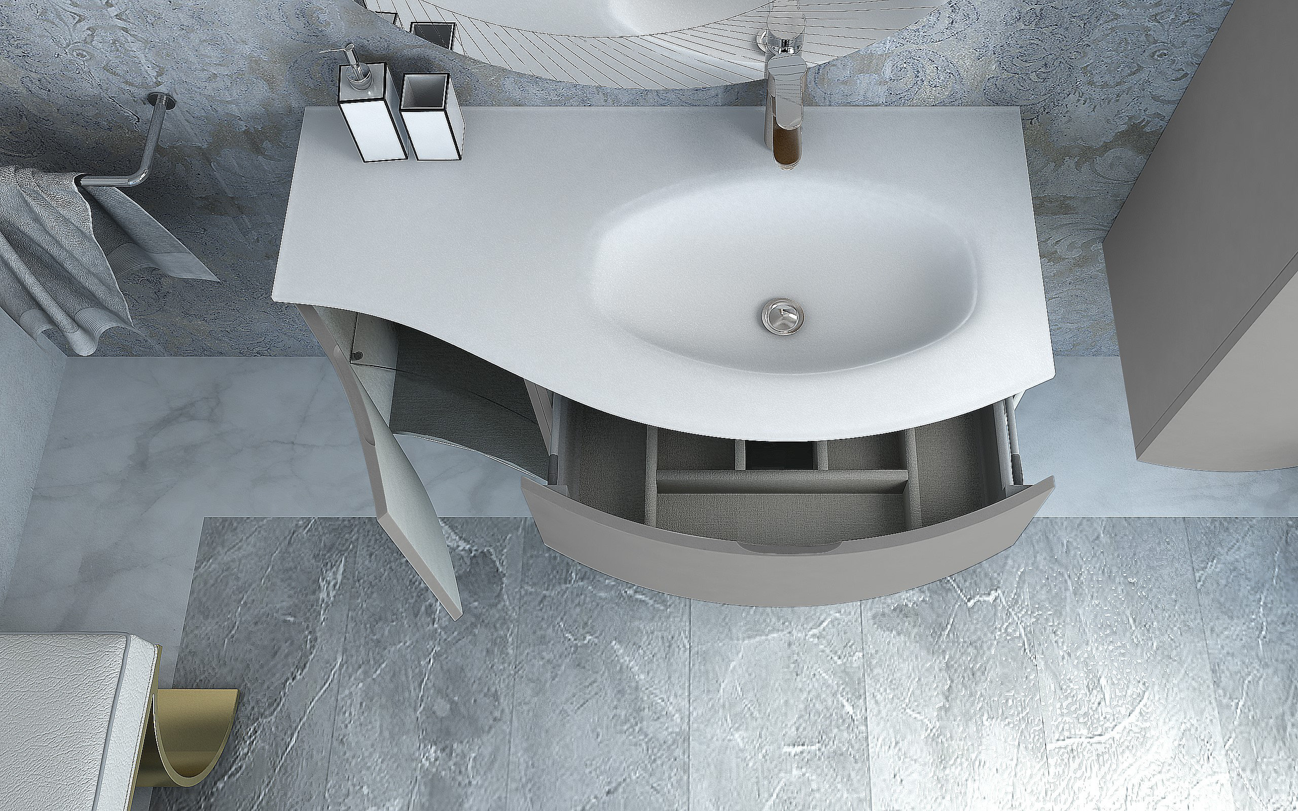 Orren Ellis Moder Integrated Glass U Shaped Drop In Bathroom Sink Wayfair Orren Ellis Moder Integrated Glass U Shaped Drop In Bathroom Sink Wayfair