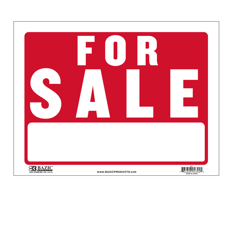 For Sale Sign