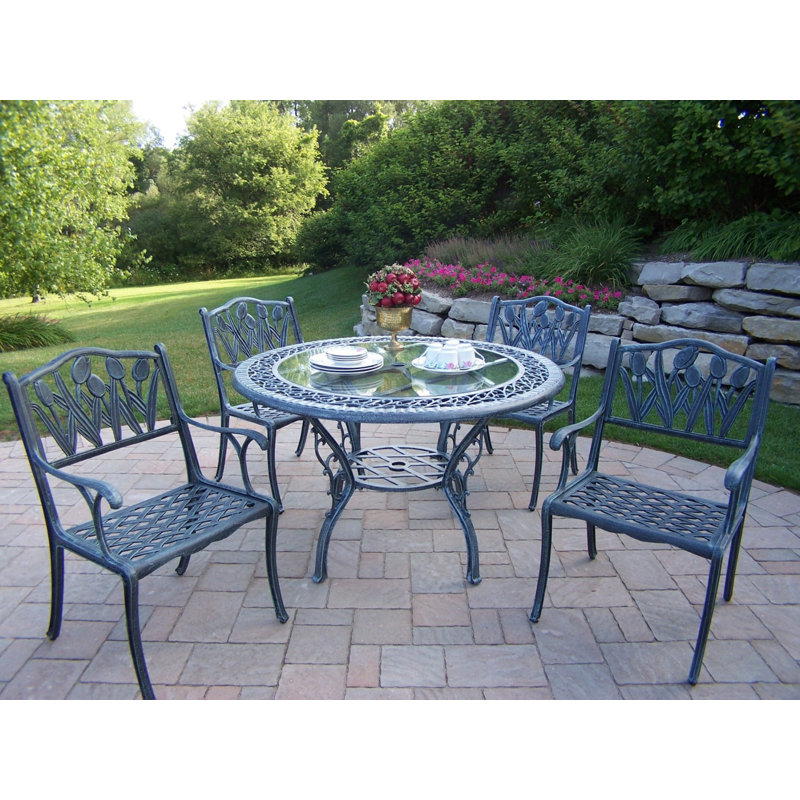 Astoria Grand Mcgrady Tulip 5 Piece Dining Set Wayfair