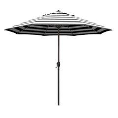 Green Striped Patio Umbrellas You Ll Love In 2020 Wayfair