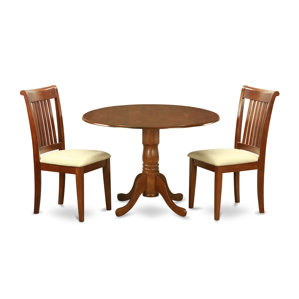 Gloucester 3 Piece Dining Set by Charlton Home