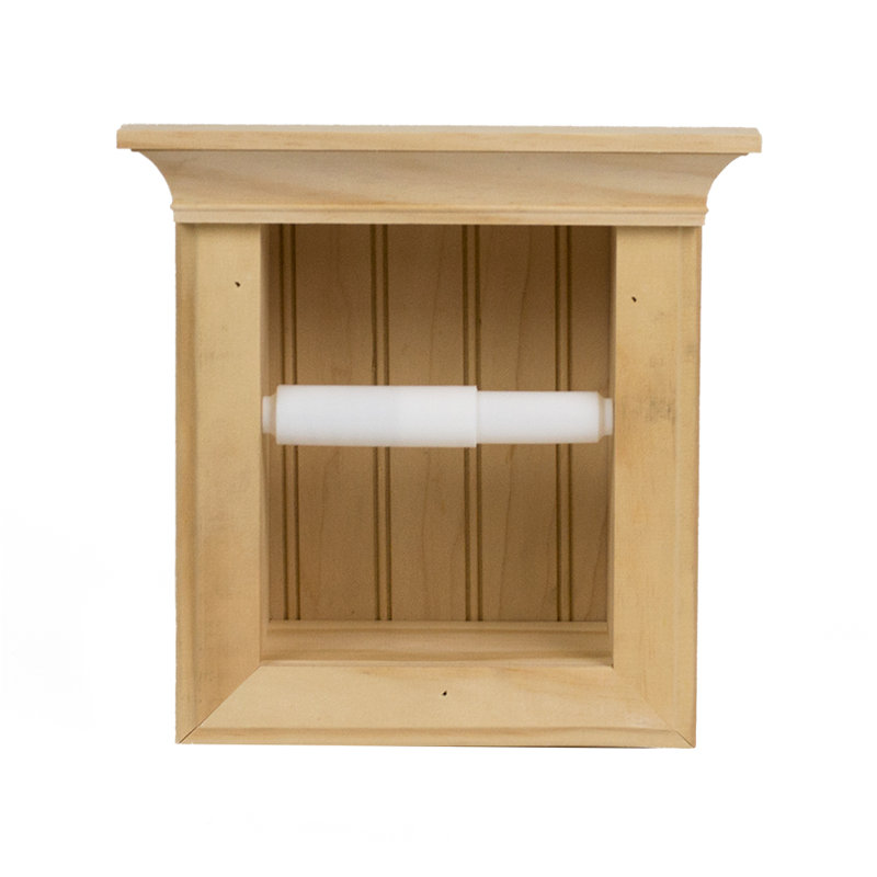 Wallace Recessed Toilet Paper Holder With Crown