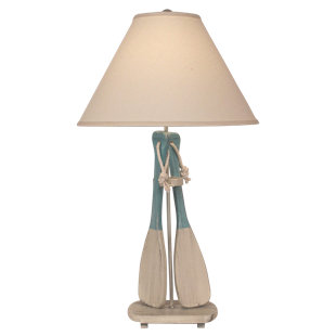 Best Elmsford 2-Paddles with White Rope 31 Table Lamp By Breakwater Bay Lamps Elmsford 2-Paddles with White Rope 31 Table Lamp By Breakwater Bay Lamps