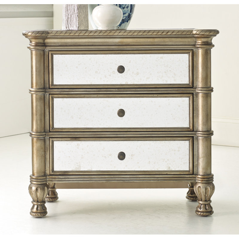 Hooker Furniture Melange Montage 3 Drawer Bachelor S Chest Reviews Wayfair