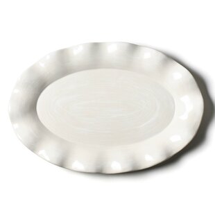 Large Pasta Carbonara Spaghetti Plate Bowl 30.5cm Pure White Porcelain 12 Inch 