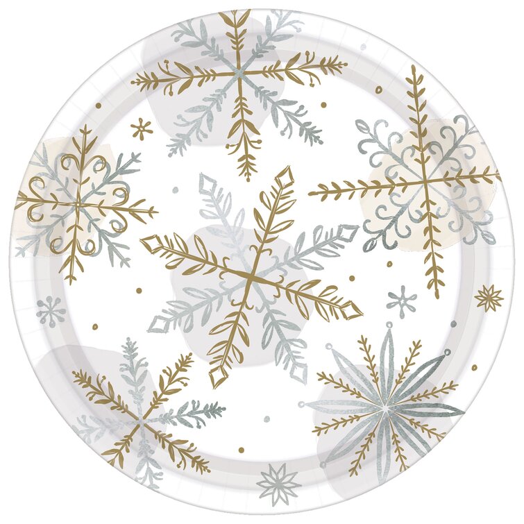 Christmas Silver Star Snowflake Let it Snow Foil Balloon Bouquet Metallic 