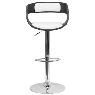 Go to store & view more images Orren Ellis Culbert Adjustable Height Swivel Bar Stool