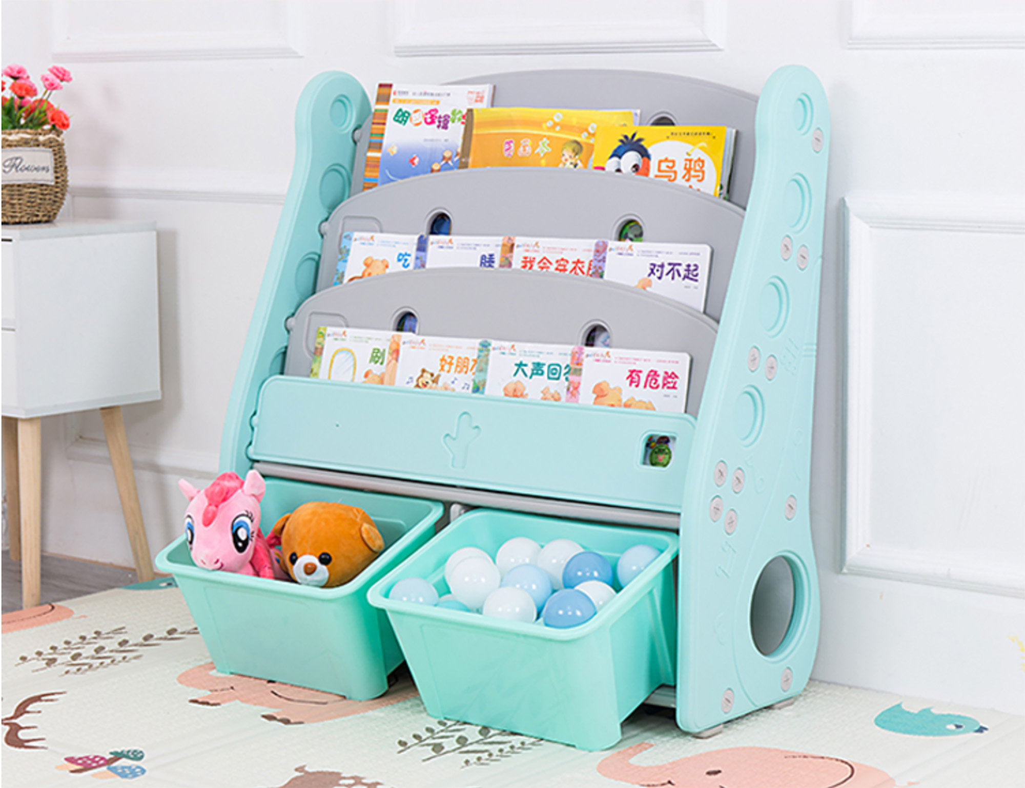 children's plastic toy storage drawers