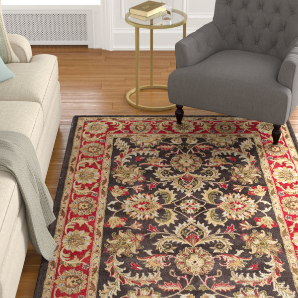 Chocolate And Red Area Rugs Wayfair