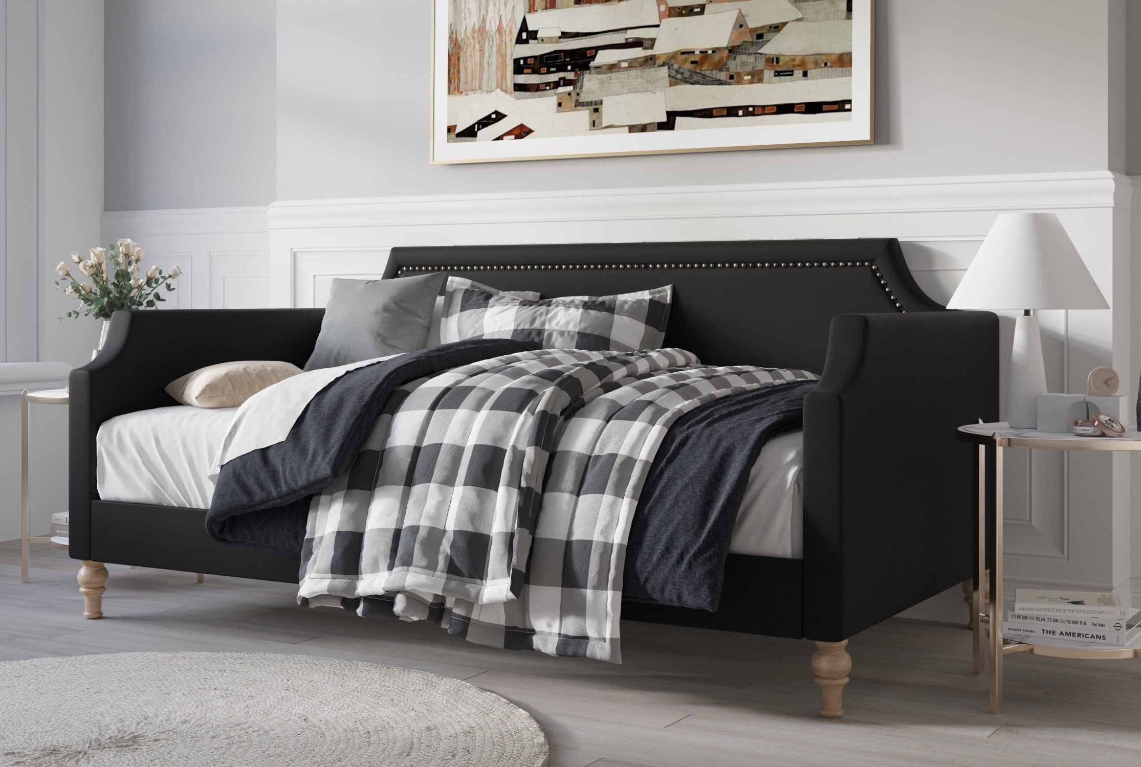 Andover Mills™ Beldale Upholstered Daybed & Reviews Wayfair Canada