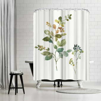 Wrought Studio Gina Single Shower Curtain Reviews Wayfair