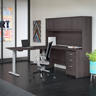 Shopping For 400 Series 2 Piece Desk Office Suite By Bush Business