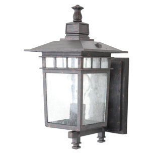 Go to store & view more images Lenhardt Outdoor Sconce by Charlton Home