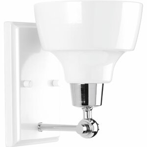 Cloer 1-Light Incandescent Bath Sconce