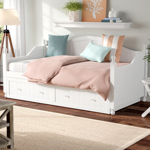 Pennrock Twin Daybed with Trundle by Beachcrest Home