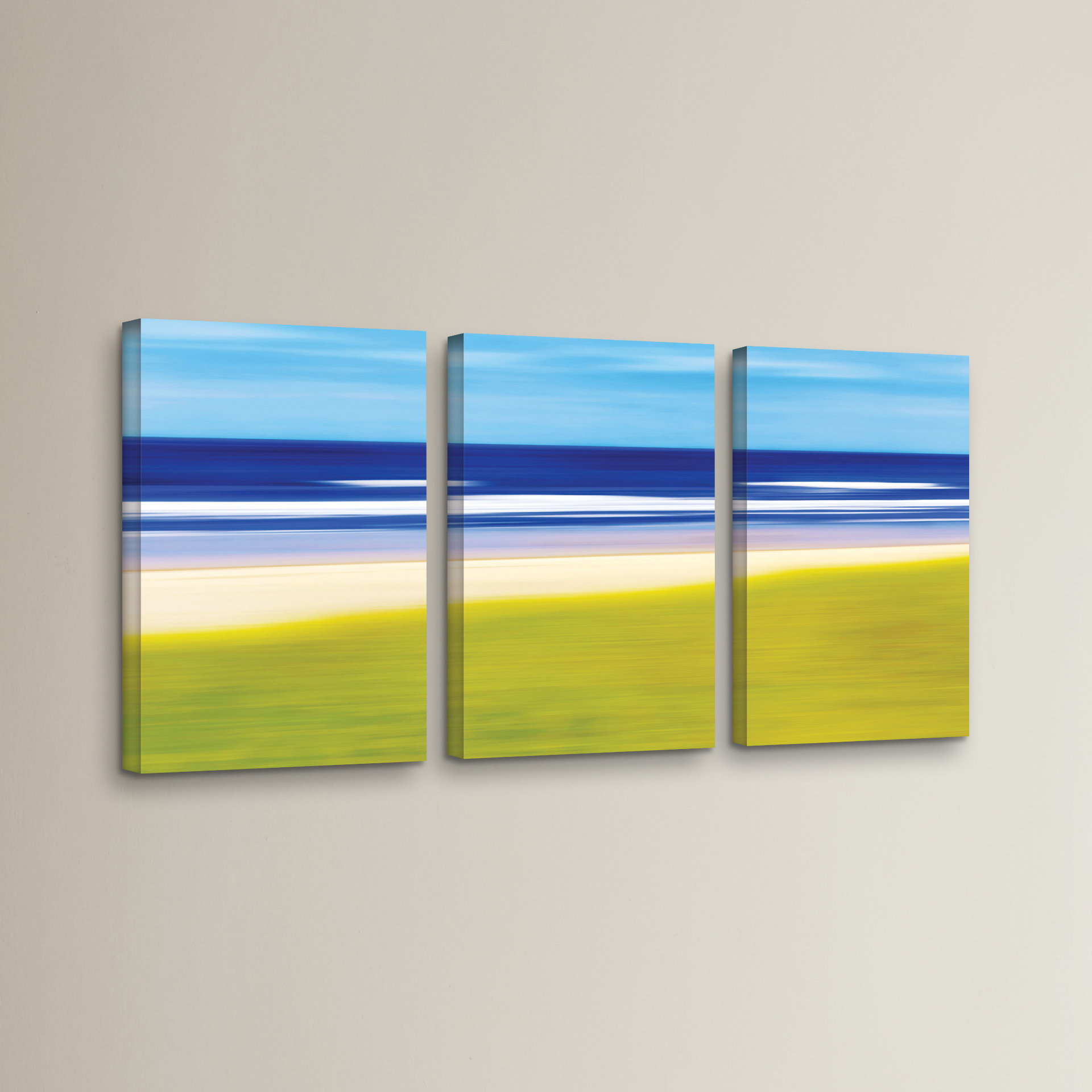 Highland Dunes From The Dunes by Katherine Gendreau 3 Piece Graphic