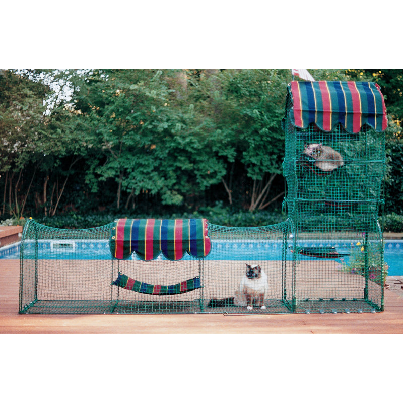 Kittywalk Systems Town Country Outdoor Pet Playpen Reviews Wayfair Town Country Outdoor Pet Playpen