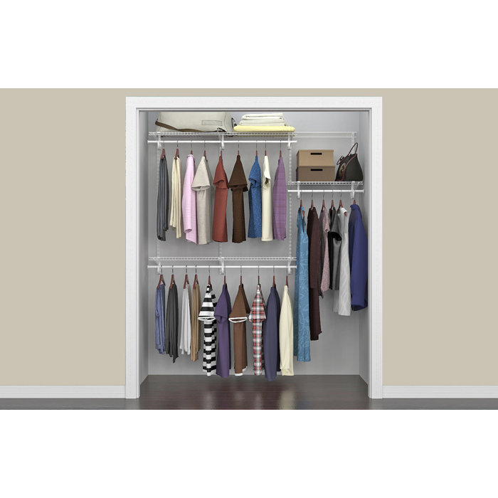 Closetmaid Shelftrack 48 W 72 W Closet System Reviews