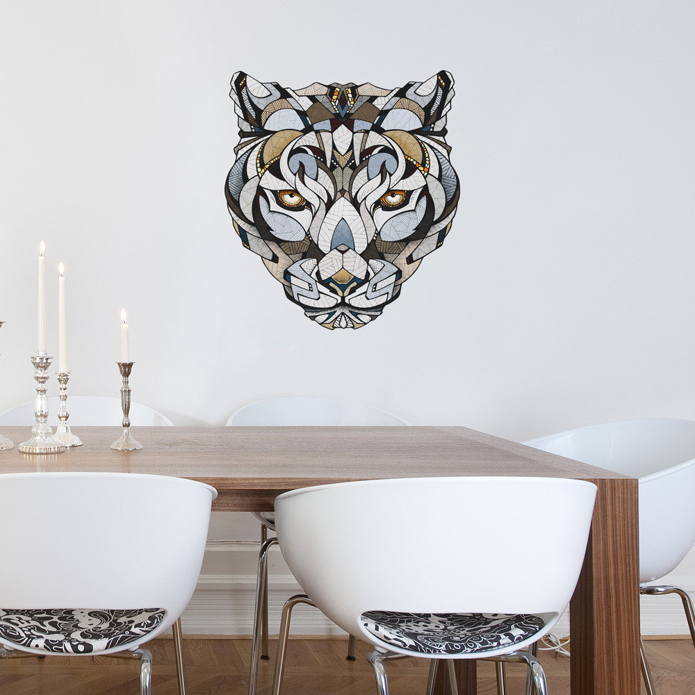 leopard wall stickers