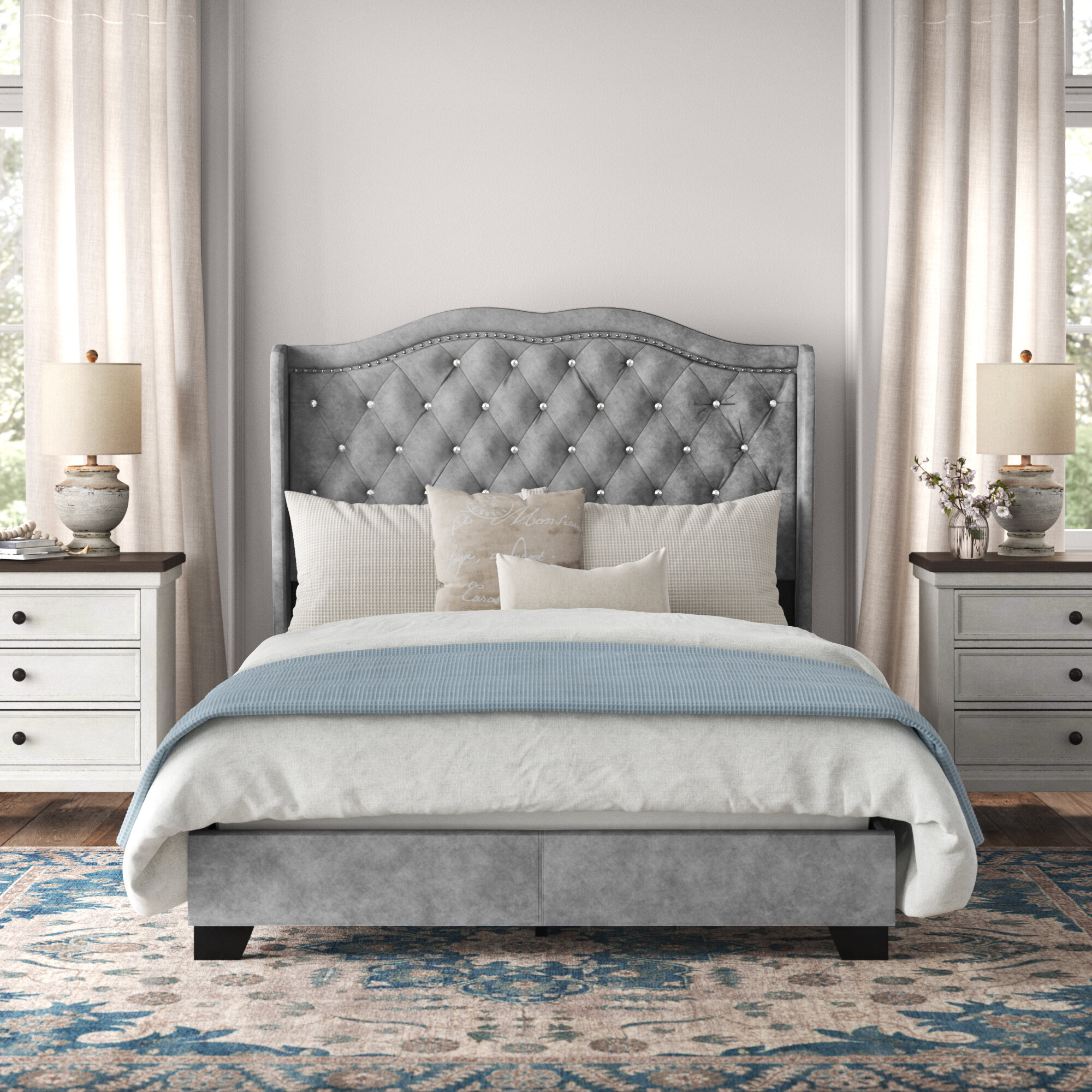 Beds Wayfair | Gray Beds